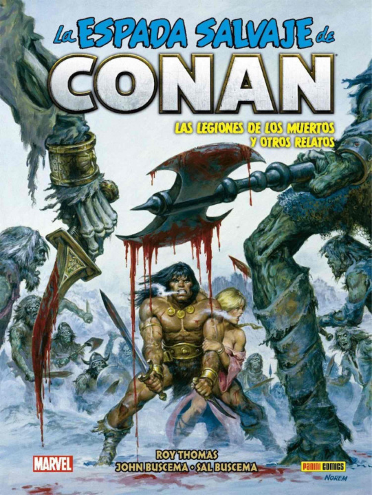 Knjiga BIBLIOTECA CONAN LA ESPADA SALVAJE DE CONAN 12 ROY THOMAS