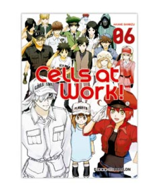 Kniha CELLS AT WORK! 06 AKANE SHIMIZU