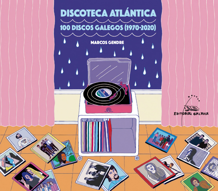Kniha Discoteca Atlántica, 100 discos galegos (1970-2020) MARCOS GENDRE