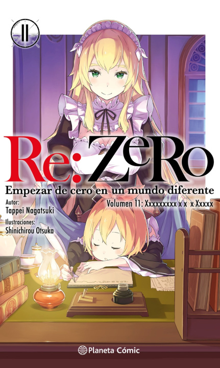 Carte Re:Zero nº 11 (novela) Tappei Nagatsuki