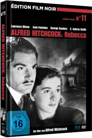 Видео Rebecca, 1 Blu-ray + 1 DVD (Limited Mediabook) Alfred Hitchcock