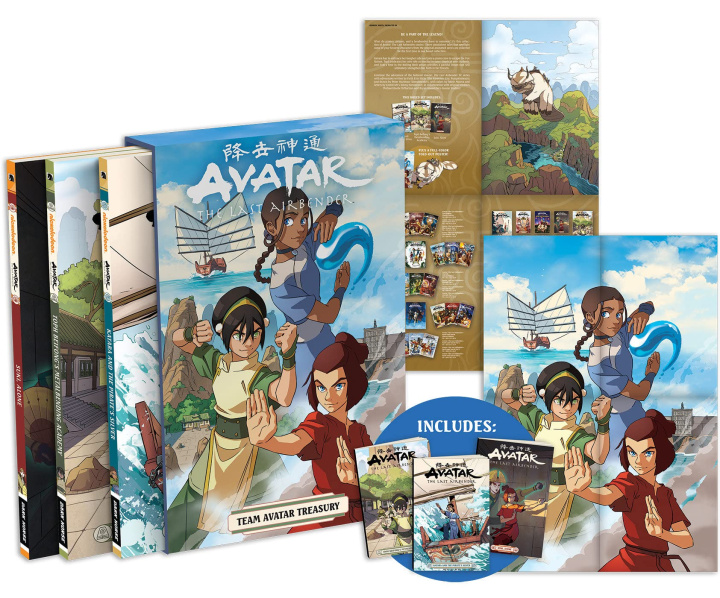 Könyv Avatar: The Last Airbender - team Avatar Treasury Boxed Set Peter Wartman