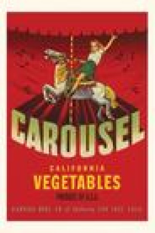 Book Vintage Journal Carousel Vegetable Crate Label Found Image Press