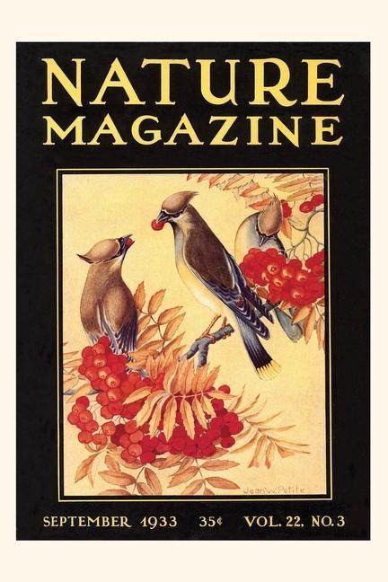 Könyv Vintage Journal Nature Magazin Cover, Birds 