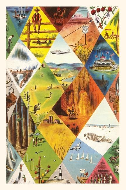 Knjiga Vintage Journal Miscellaneous Outdoor Image Found Image Press