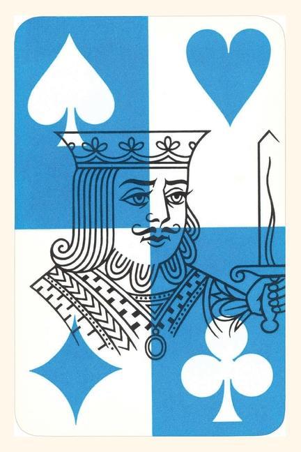 Kniha Vintage Journal Playing Card King 