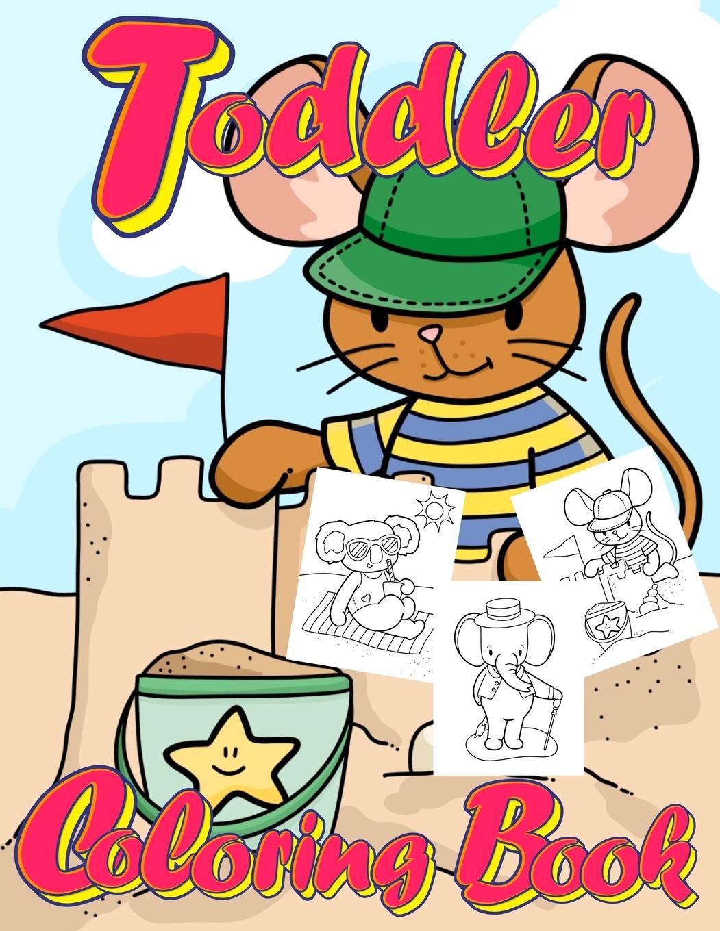 Libro Toddler Coloring Book Elizabeth Victoria Zazuleac