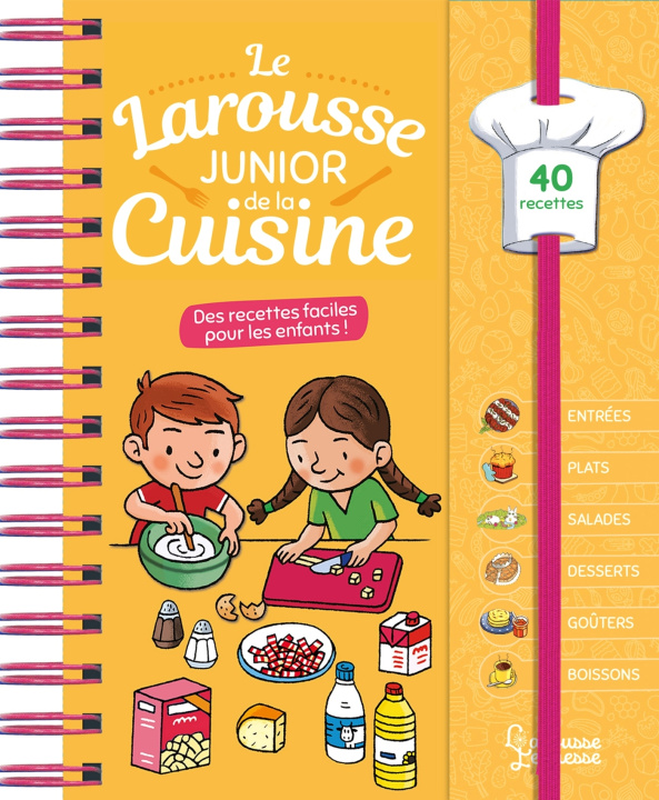 Könyv Le Larousse junior de la cuisine Charlotte Morin