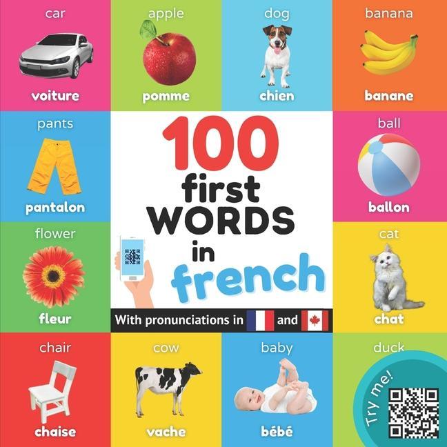 Knjiga 100 first words in French 