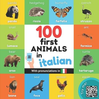 Buch 100 first animals in italian 