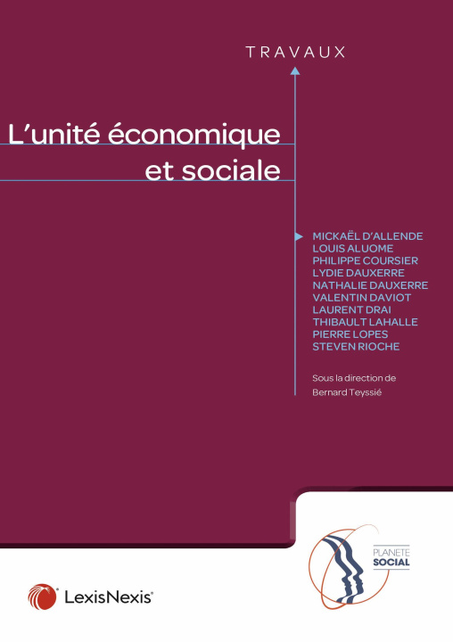 Книга L'unité économique et sociale Teyssié