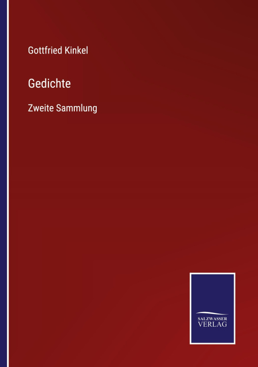 Book Gedichte Gottfried Kinkel