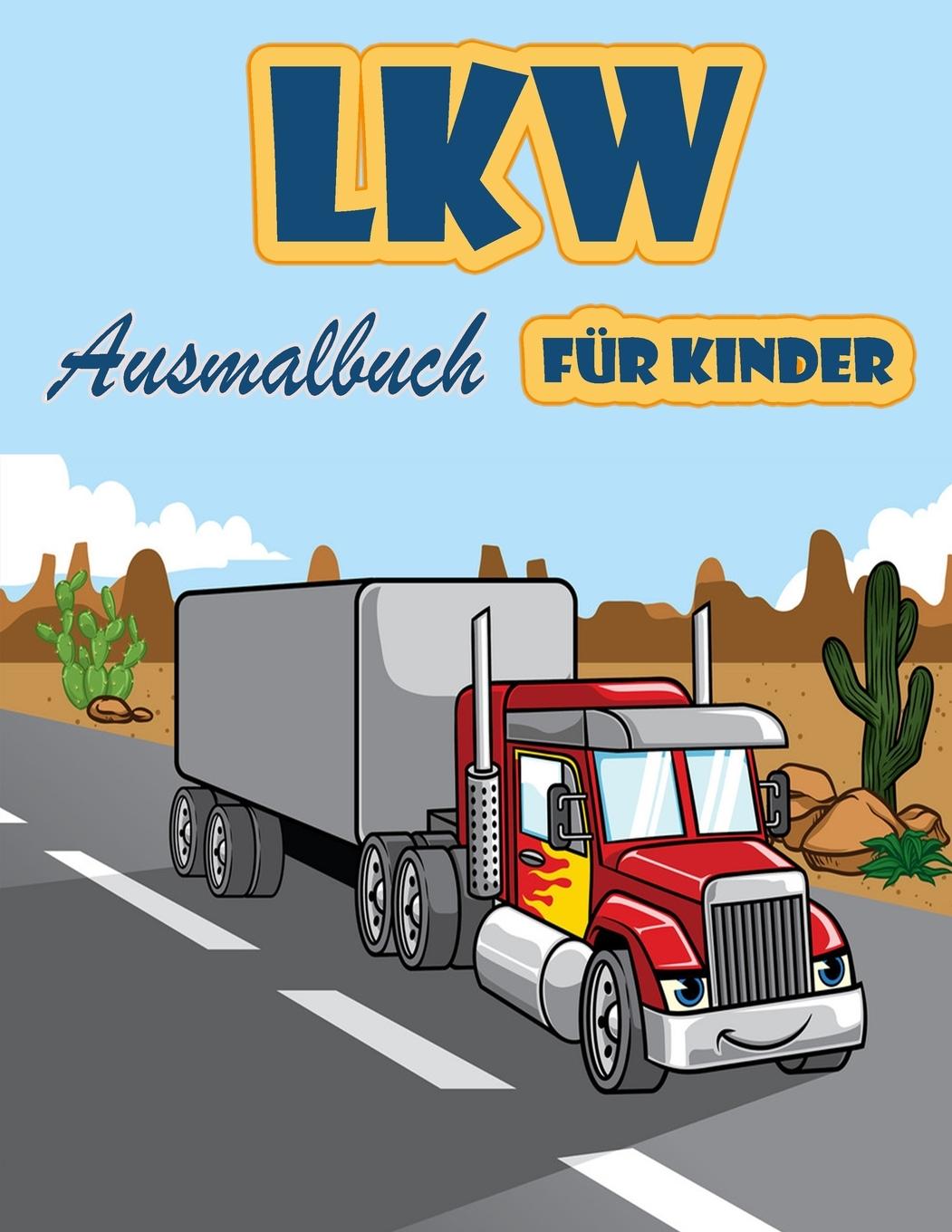 Kniha Truck-Malbuch 