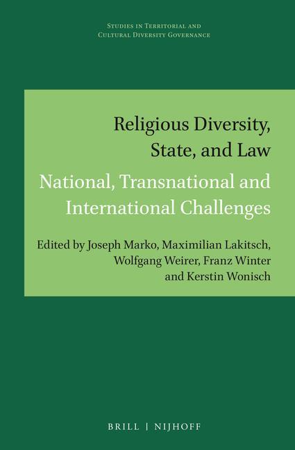 Kniha Religious Diversity, State, and Law: National, Transnational and International Challenges Franz Winter