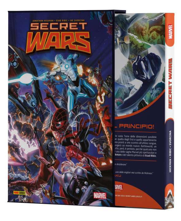 Carte Secret wars. Marvel giant-size edition Jonathan Hickman