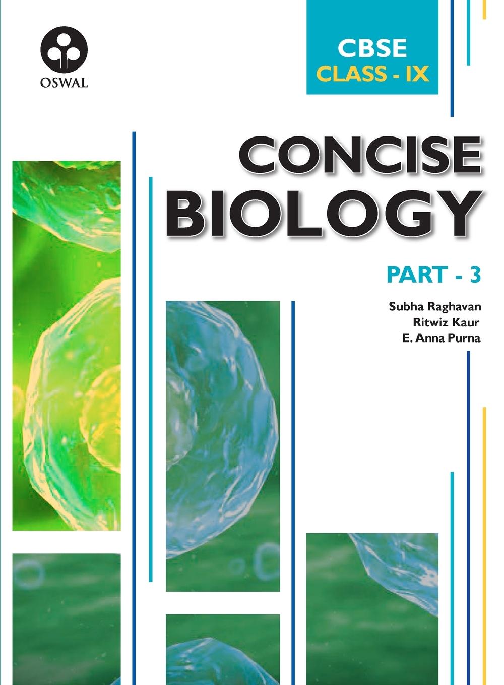 Knjiga Concise Biology Subha Raghavan