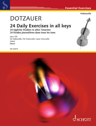 Printed items 24 tägliche Studien in allen Tonarten Tobias Bonz