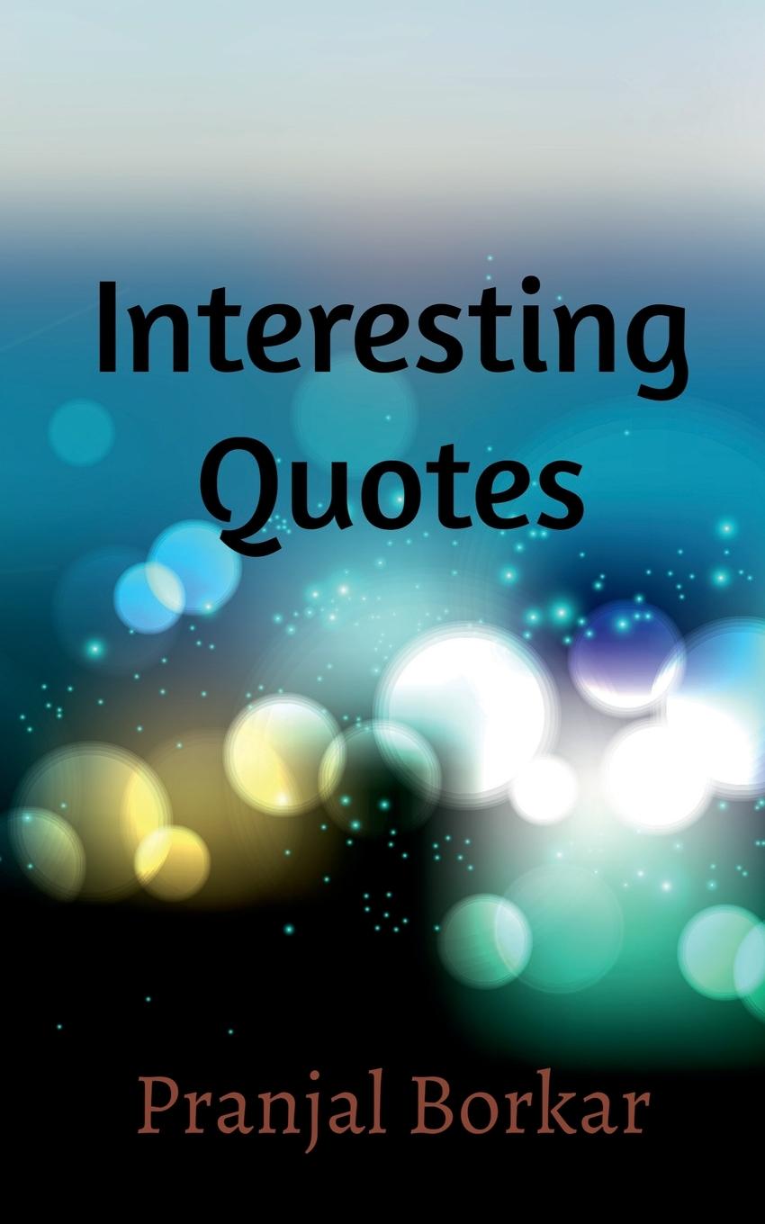 Book Interesting quotes Pranjal Borkar