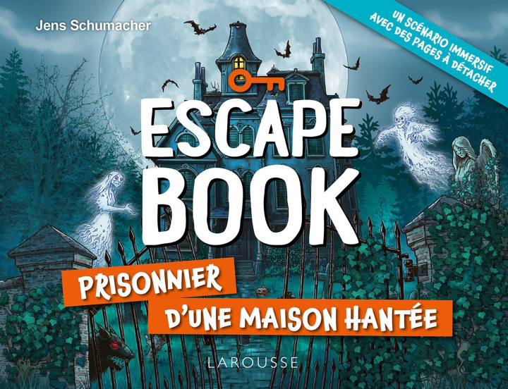 Knjiga Escape book : Prisonnier d'une maison hantée 