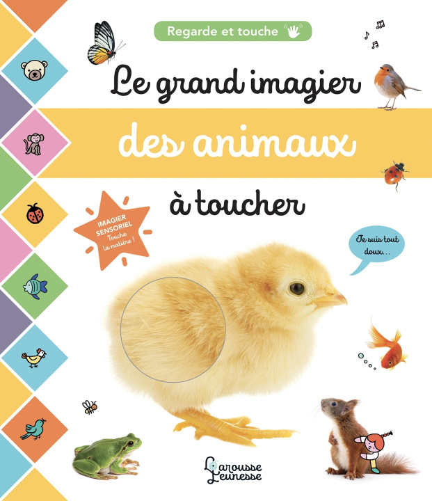 Könyv Le grand imagier des animaux à toucher 
