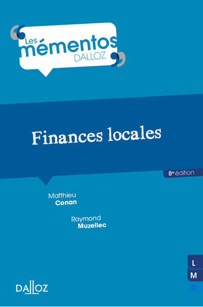Könyv Finances locales. 8e éd. Matthieu Conan