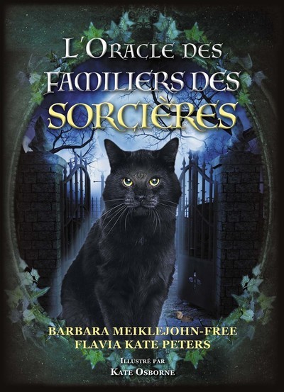 Kniha L'oracle des familiers des sorcières Barbara Meiklejohn-Free