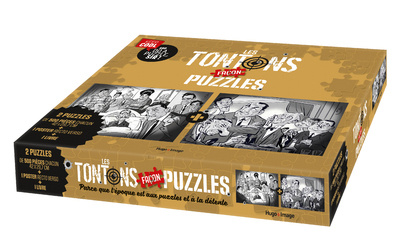 Book Coffret les tontons façon puzzles 
