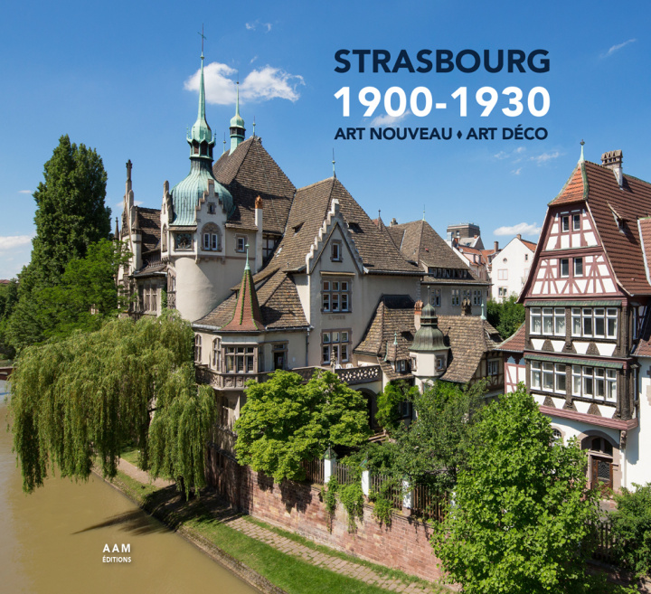 Carte Strasbourg 1900-1930 Art Nouveau Art Déco Robert Dulau