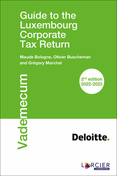 Kniha Guide to the Luxembourg Corporate Tax Return Maude Bologne