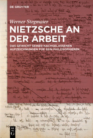 Buch Nietzsche an der Arbeit Werner Stegmaier