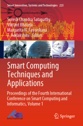 Livro Smart Computing Techniques and Applications Suresh Chandra Satapathy