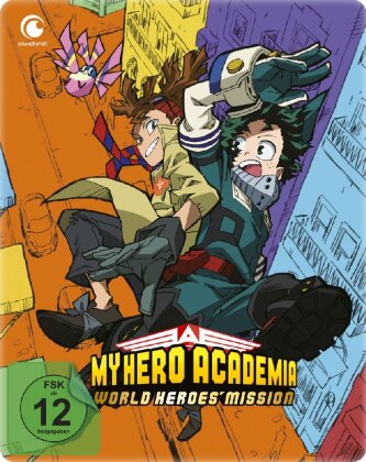 Filmek My Hero Academia - The Movie: World Heroes' Mission - DVD (Limited Steelbook Edition), 1 DVD Kohei Hirokoshi