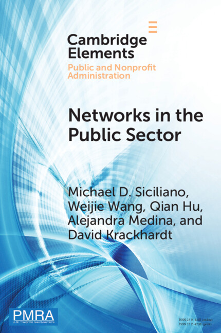 Book Networks in the Public Sector Michael D. Siciliano