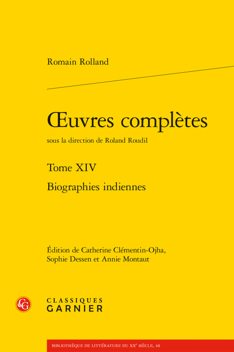 Livro oeuvres complètes Rolland romain