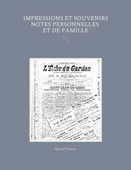 Boek Journal Marcel Prouzet Prouzet