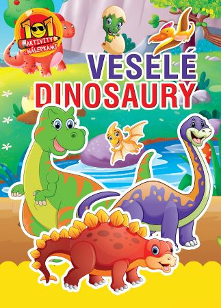 Carte Veselé dinosaury 