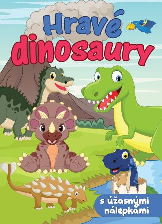 Книга Hravé dinosaury 