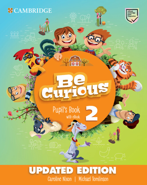 Книга Be Curious Level 2 Pupil's Book with eBook Updated Caroline Nixon
