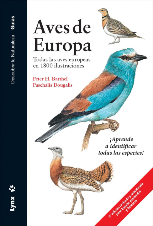 Knjiga Aves de Europa PETER H. BARTHEL