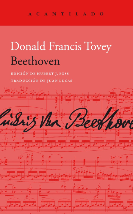 Kniha Beethoven DONALD FRANCIS TOVEY