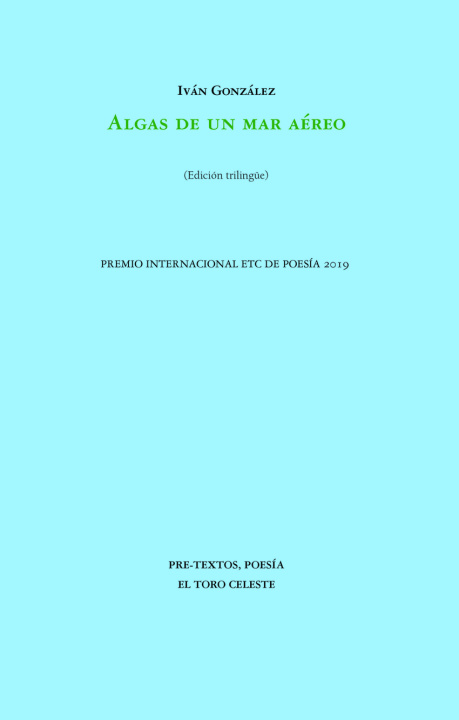 Buch Algas de un mar aéreo IVAN GONZALEZ