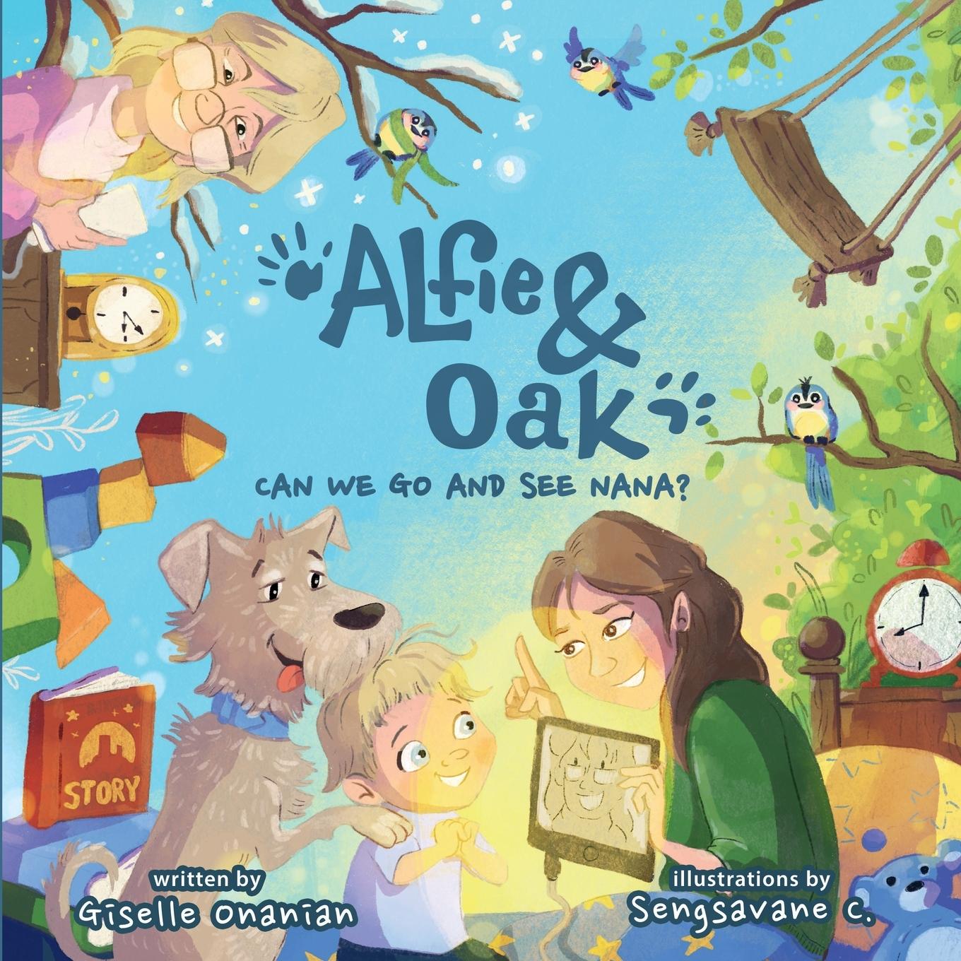 Libro Alfie & Oak: Can we go and see Nana? Giselle Onanian