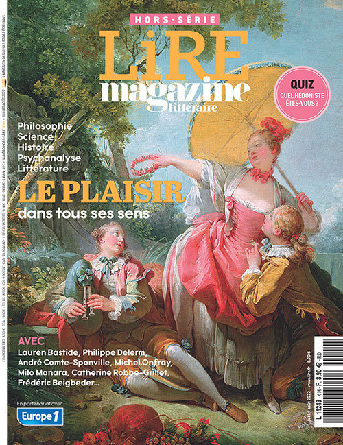 Carte Lire Magazine Littéraire HS N°36 : Le plaisir dans tous ses sens - Ete 2022 