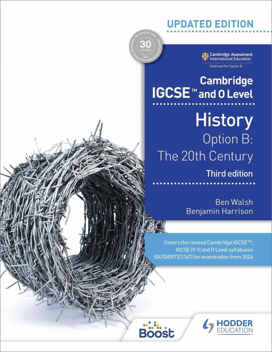 Könyv Cambridge IGCSE and O Level History 3rd Edition: Option B: The 20th century Benjamin Harrison
