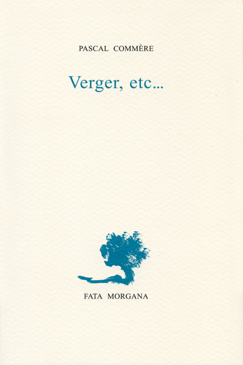 Book Verger, etc… Pascal Commère