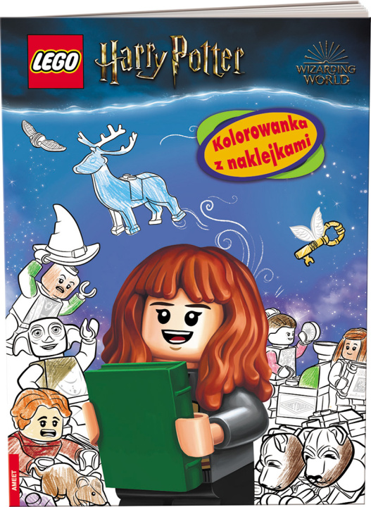 Knjiga Lego Harry Potter Kolorowanka z naklejkami NA-6402 Opracowanie zbiorowe