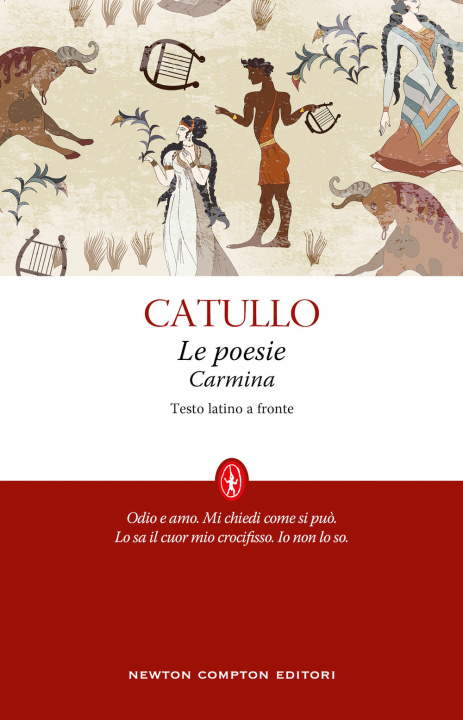 Книга poesie-Carmina. Testo latino a fronte G. Valerio Catullo