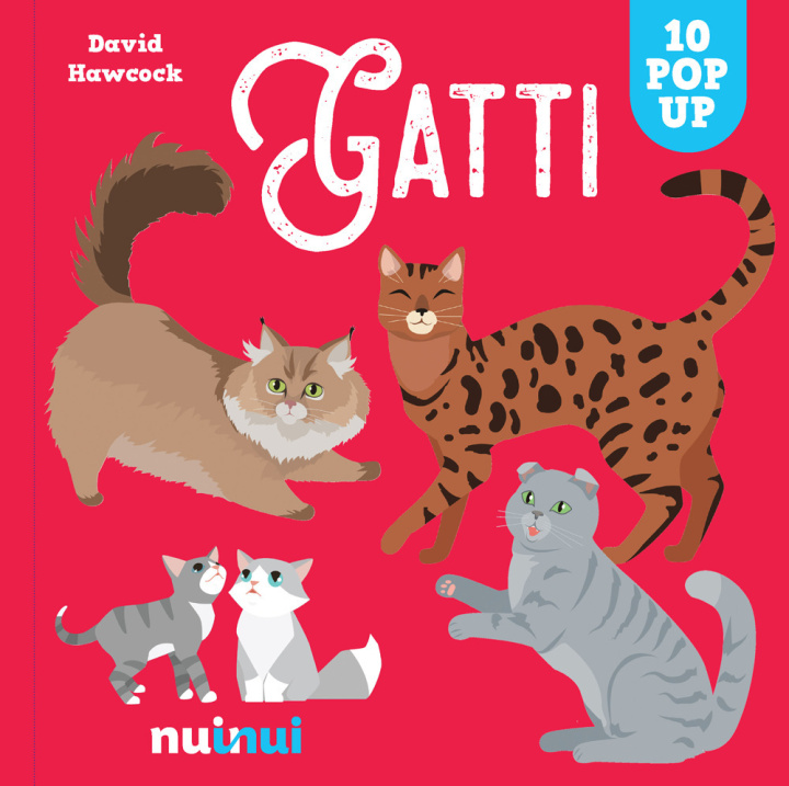 Kniha Gatti. Sorprendenti pop up David Hawcock