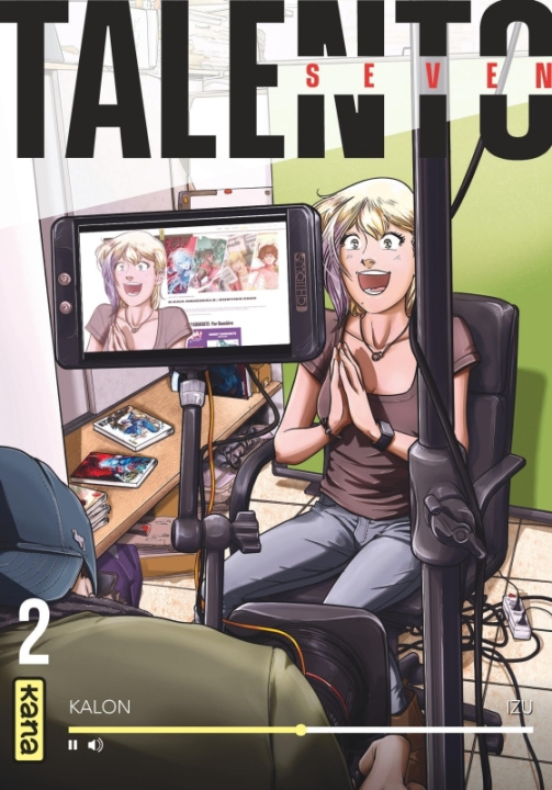 Kniha Talento Seven - Tome 2 Izu