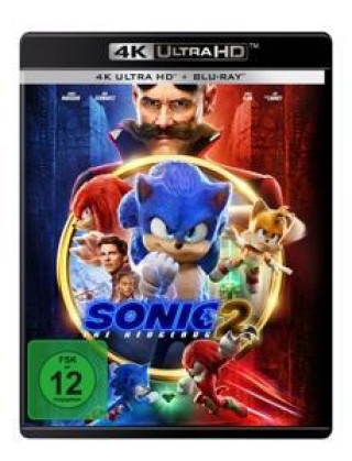 Видео Sonic the Hedgehog 2, 2 Blu-rays (4K UHD) 